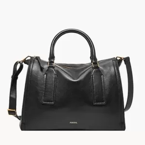 Fossil Parker Satchel Black