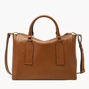 Fossil Parker Satchel Brown