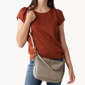 Fossil Jolie Crossbody Graystone