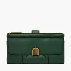 Fossil Cora Clutch Sage