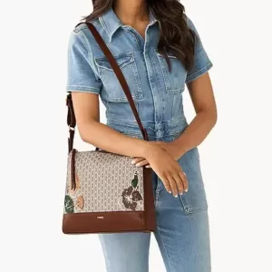 Fossil Elina Small Convertible Backpack Tan