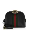 Gucci Ophidia Small Shoulder Bag in Black Leather