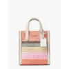 Kate Spade Manhattan Striped Mini Tote Pink Multi