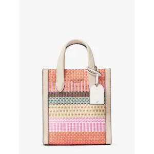 Kate Spade Manhattan Striped Mini Tote Pink Multi