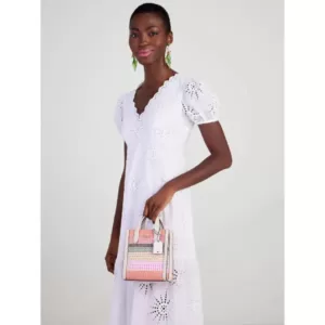 Kate Spade Manhattan Striped Mini Tote Pink Multi