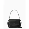 Kate Spade Leila Medium Flap Shoulder Bag Black