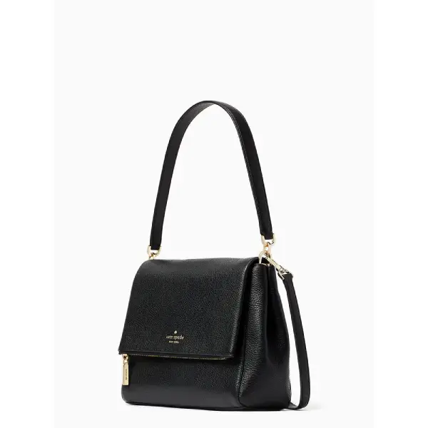 Kate_spade_Leila_Medium_Flap_Shoulder_K6029_main_sultanstore_2 Kate Spade Leila Medium Flap Shoulder Bag Black