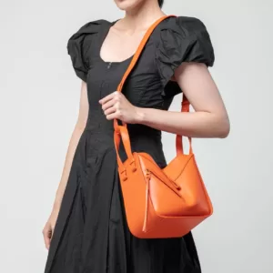 Loewe Hammock Compact Bag in Calfskin Leather