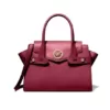 Michael Kors Carmen Medium Flap Satchel Mulberry