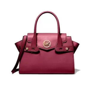 Michael Kors Carmen Medium Flap Satchel Mulberry
