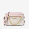 Michael Kors Jet Set Chain Crossbody Bag Signature powder blush multi 35S1GTTC9B