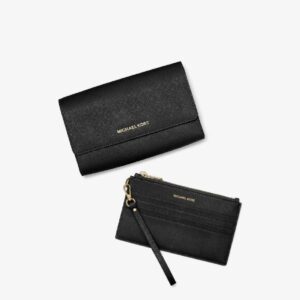 Michael Kors Jet Set Leather 3-in-1 Crossbody Black 35S9GTVC3L