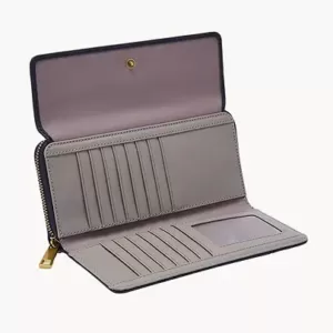 Fossil Jori RFID Flap Clutch Insignia Blue