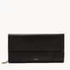 Fossil Jori RFID Flap Clutch Black