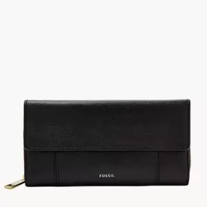Fossil Jori RFID Flap Clutch Black