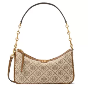 Tory Burch 85137 T Monogram Jacquard Studio Hazelnut
