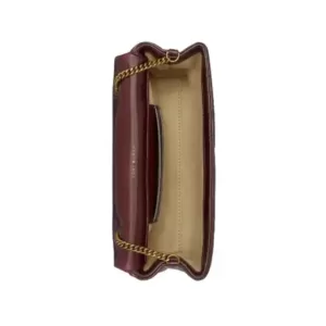 Tory Burch Kira Chevron Glazed Mini Bag Fig