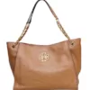 Tory Burch Britten Small Slouchy Tote Moose
