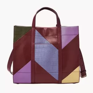 Fossil Carmen Shopper Patchwork
