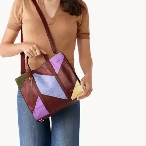 Fossil Carmen Shopper Patchwork