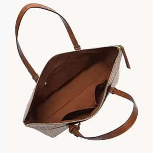 Fossil Rachel Tote Taupe Tan