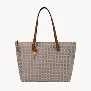 Fossil Rachel Tote Taupe Tan