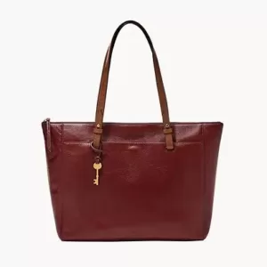 Fossil Rachel Tote Red Velvet
