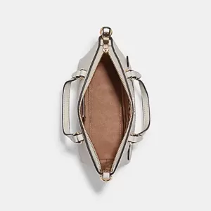 Coach Mini Gallery Crossbody Chalk