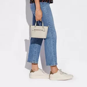 Coach Mini Gallery Crossbody Chalk