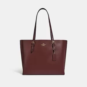 Coach Mollie Tote Wine Multi