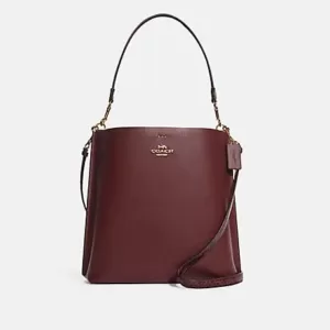Coach Mollie Bucket Bag Wine Multi