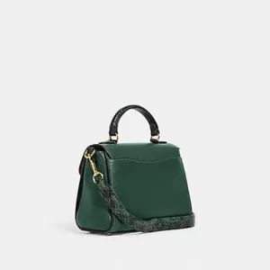 Coach Morgan Top Handle Satchel Everglade Multi
