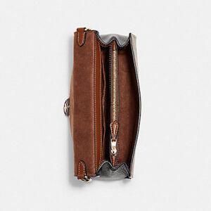 Coach Kleo Top Handle In Signature Canvas Khaki Multi