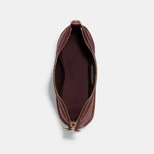 Coach Ellis Shoulder Bag Wine Multi
