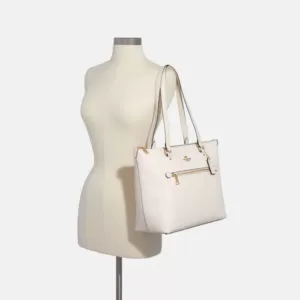 Coach Gallery Tote Chalk