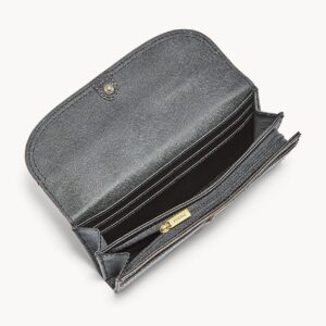 fossil Cleo Clutch Black