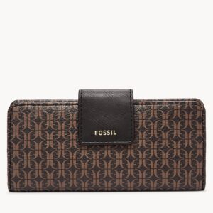 Fossil Madison Clutch Black Brown SWL2245015