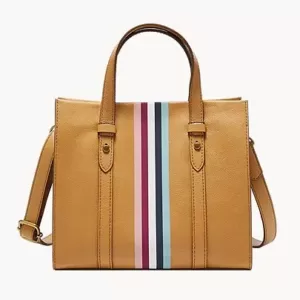 Fossil Kingston Satchel Sand
