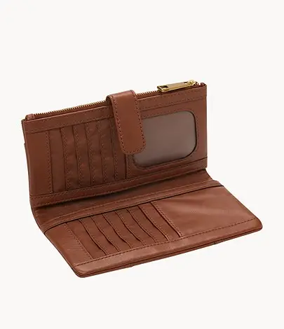 fossil_core_clutch_brown_SL6464200_main_sultanstore_1 Fossil Cora Clutch Brown