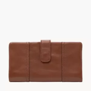 Fossil Cora Clutch Brown