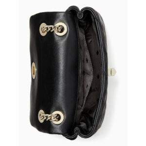 kate spade natalia small flap crossbody black