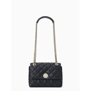 kate spade natalia small flap crossbody black