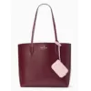 Kate Spade Ava Reversible Tote Deep Berry
