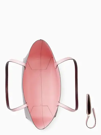 Kate Spade Ava Reversible Tote Deep Berry