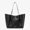 Micharl Kors Emilia Large EW Leather Tote Black