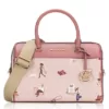 Michael Kors Jet Set Girls Travel Medium Duffle Dark Powder Blush Multi