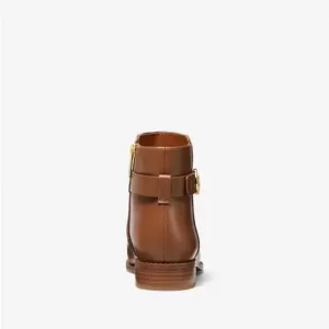 Michael Kors Carmen Faux Leather Ankle Boot Luggage 49F2CRFE5L