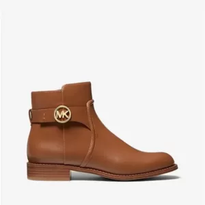 Michael Kors Carmen Faux Leather Ankle Boot Luggage 49F2CRFE5L