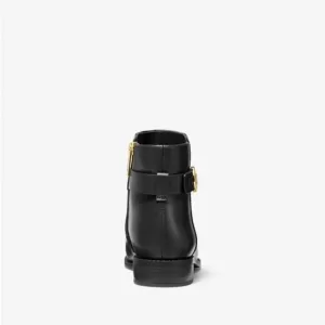 Michael Kors Carmen Faux Leather Ankle Boot Black 49F2CRFE5L