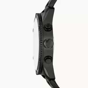 Brox Multifunction Black Stainless Steel Watch